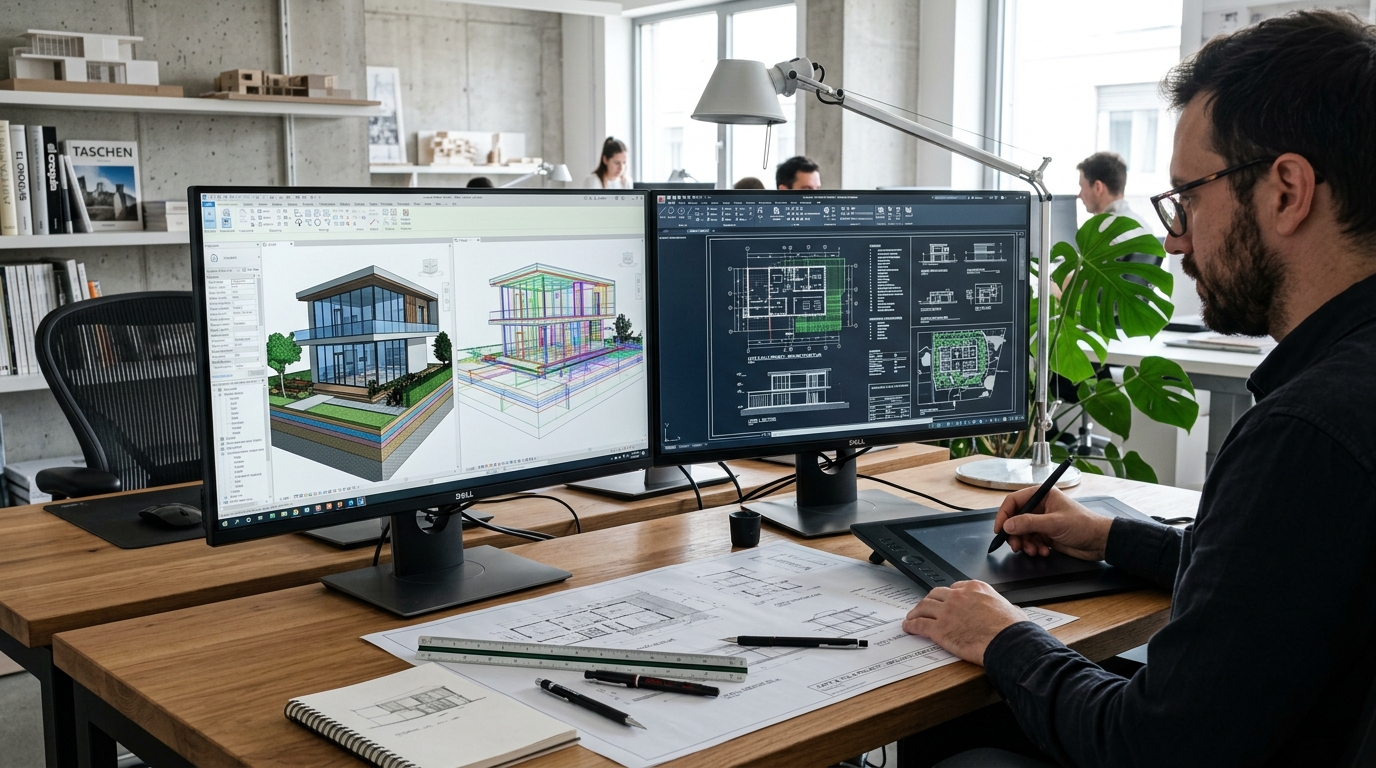 Jasa Drafter 3D dan CAD BIM